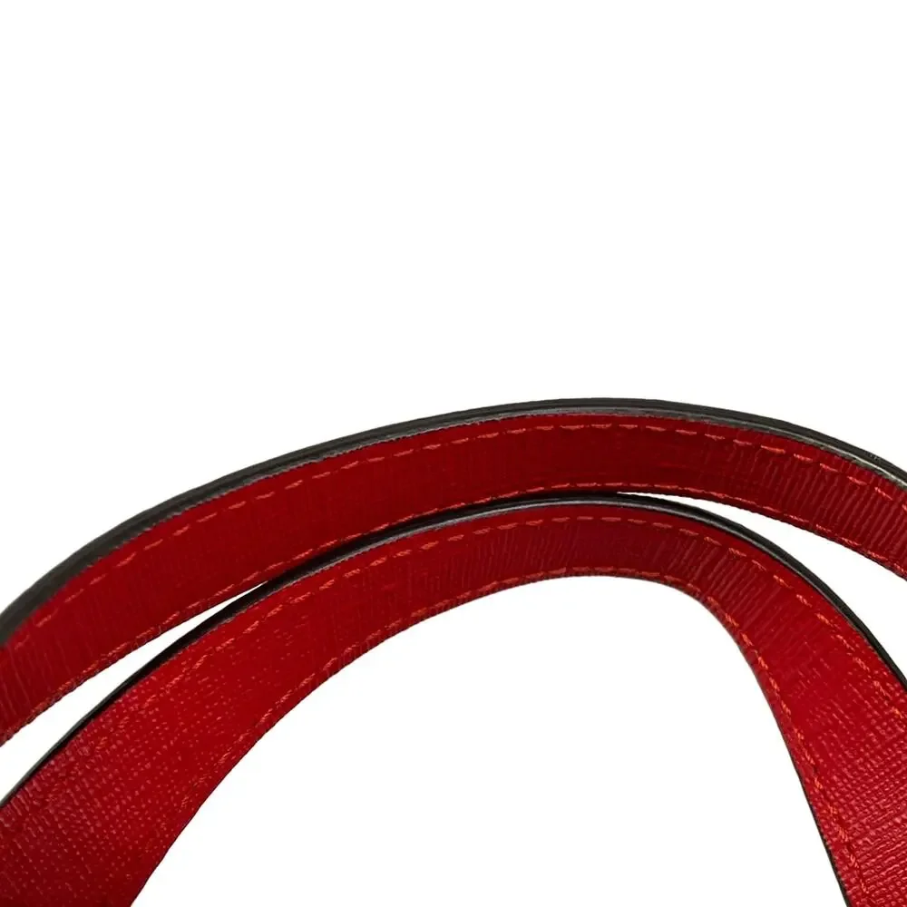 Gucci Yuko Higuchi Backpack 550775 Brown Red Multi PVC Chemical Fiber Leather